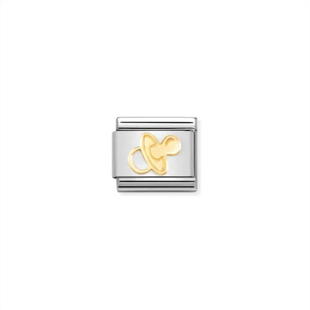 NEW NOMINATION unisex animals links bracelet in pacifier